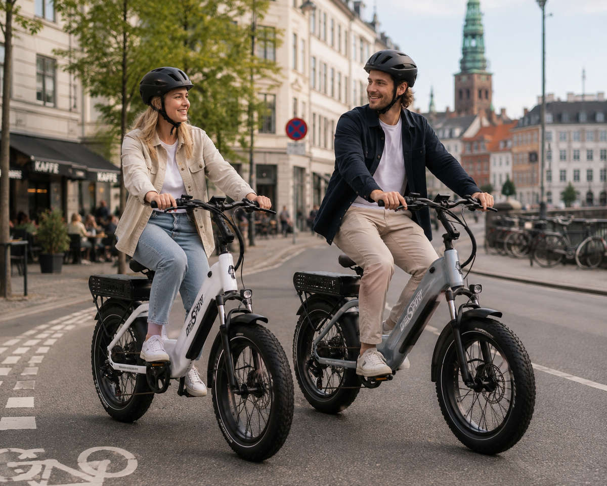 ONESPORT OT08 Fatbike elcykel