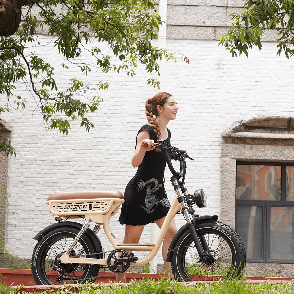 ONESPORT W77 Fatbike elcykel
